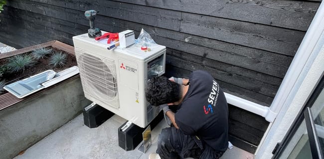 Installatie warmtepomp